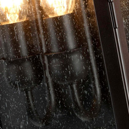 Elstead Kendal Außen-Wandleuchte E14 2-fach Alte Bronze IP44