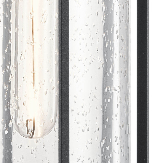 Elstead Camillo Außenwandleuchte E27 Strukturiertes Schwarz IP44