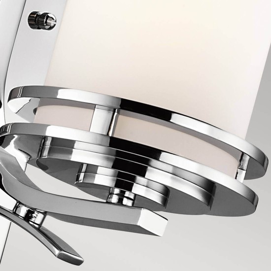 Elstead Hendrik LED Wandleuchte G9 Poliertes Chrom IP44