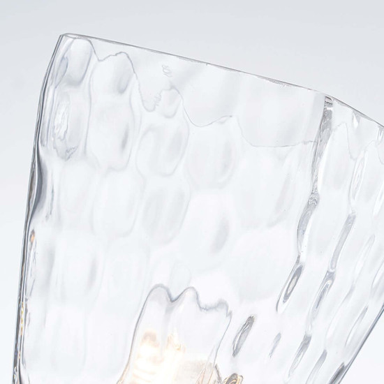 Elstead Marant LED Bad-Wandleuchte G9 IP44 Chrom poliert Stahl Klarglas 24cm