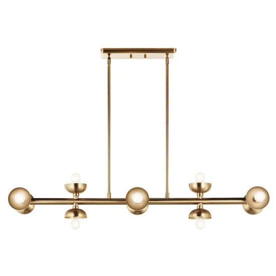 Elstead Palta Pendelleuchte E14 10-fach Champagnerbronze Champagnergold