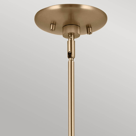 Elstead Phix Pendelleuchte E27 4-fach Schwarz und Champagnerbronze Schwarz