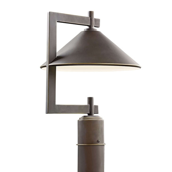 Elstead Ripley Außenwandleuchte E27 IP44 Altbronze Alu 19cm