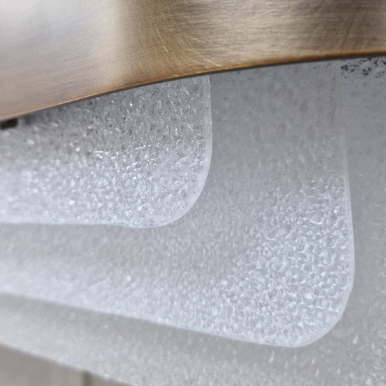 Elstead Serene LED Pendelleuchte Naturmessing Messing