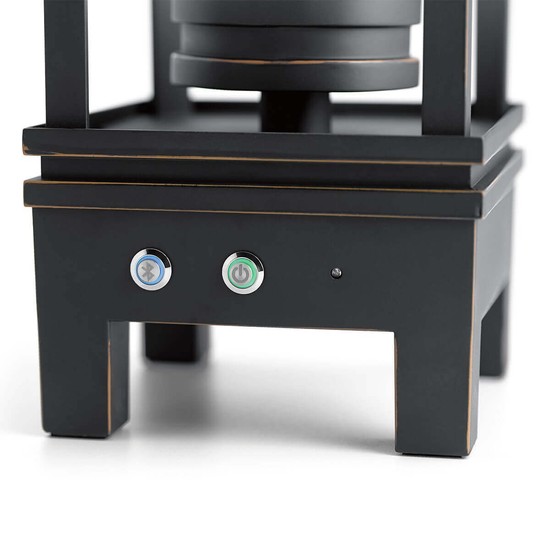 Elstead South Hope LED Außen-Stehleuchte 47cm Rubinierte Bronze IP44