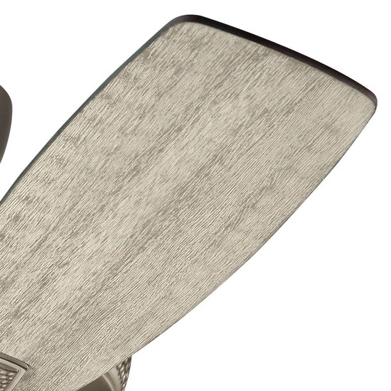 Elstead Monarch II leiser Deckenventilator Ø132cm Holz + Fernbedienung