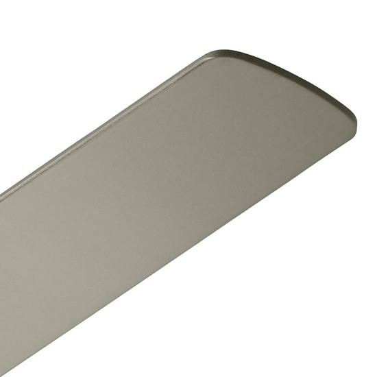 Elstead Zeus leiser Deckenventilator mit LED Licht Ø152cm Holz + Fernbedienung Silber