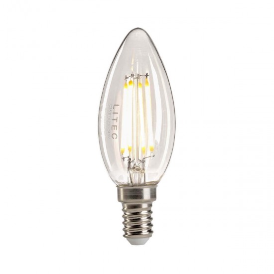 Elstead LED Lamps Leuchtmittel E14 10cm Klarglas