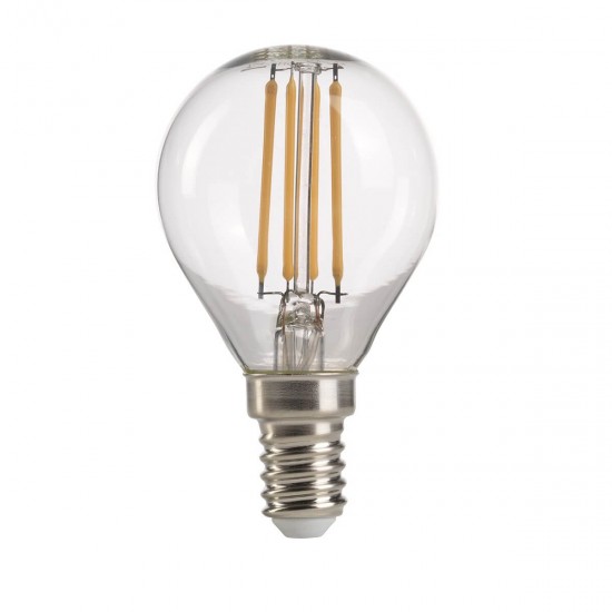 Elstead LED Lamps Leuchtmittel E14 8cm Klarglas