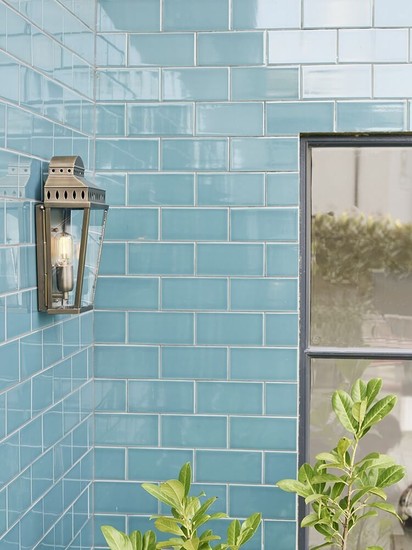 Elstead Mansion House Außen-Wandleuchte E27 Gealtertes Messing IP44