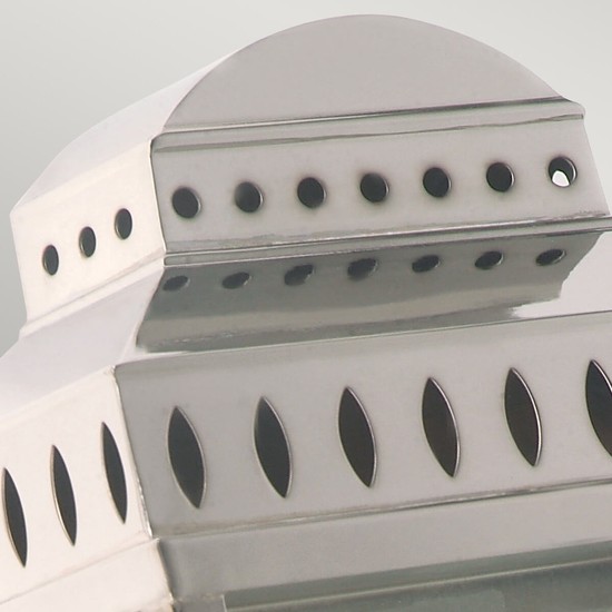 Elstead Mansion House Außen-Wandleuchte E27 Poliertes Nickel IP44