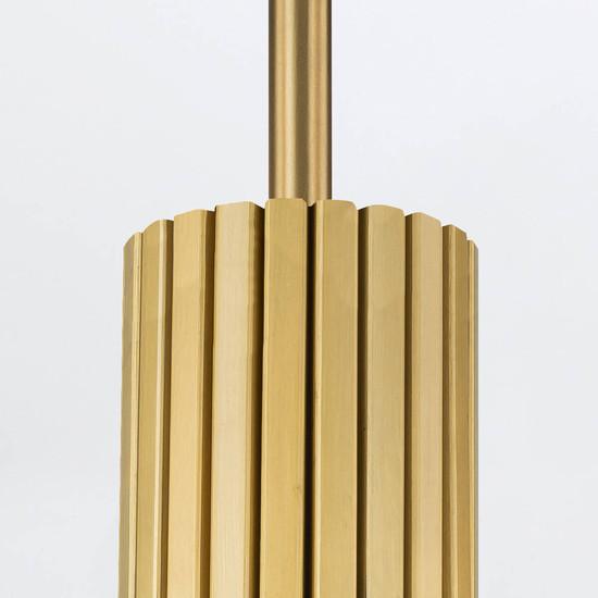 Elstead Marvele Deckenleuchte E14 Gealtertes Messing Opal