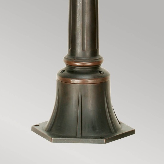 Elstead Philadelphia Außen-Stehleuchte E27 117cm Alte Bronze IP44