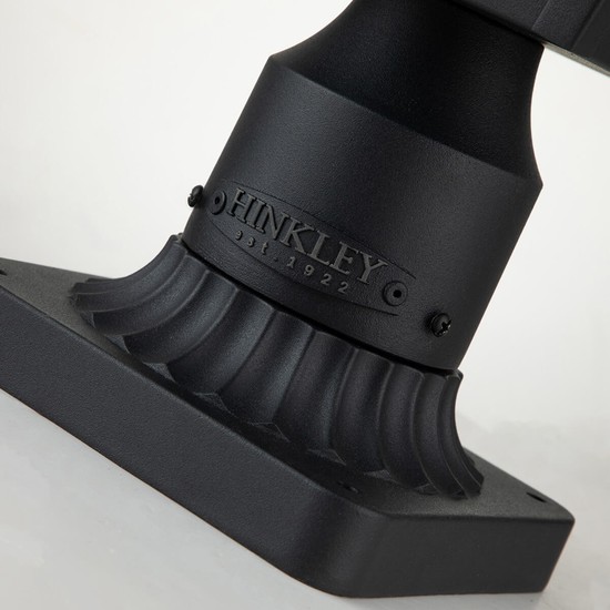 Elstead Alford Place Außen-Stehleuchte E14 2-fach Museum Schwarz Klar IP44