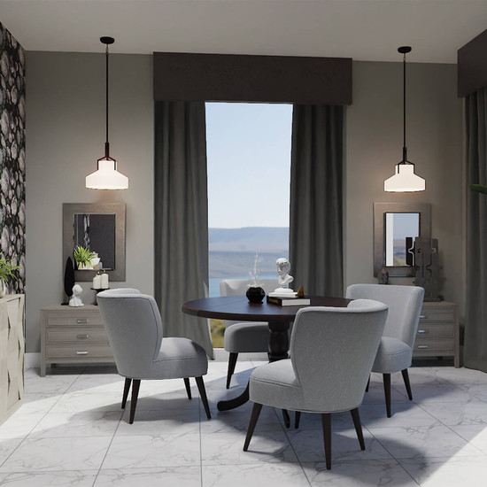 Elstead Brecken Pendelleuchte E27 2-fach Gealterte Bronze und Opalglas-Schirm mit Einfassung Opalglas