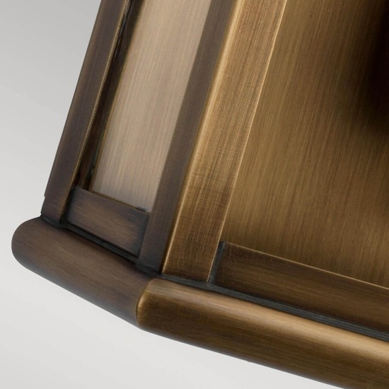 Elstead St Pauls Außen-Wandleuchte E27 Gealtertes Messing