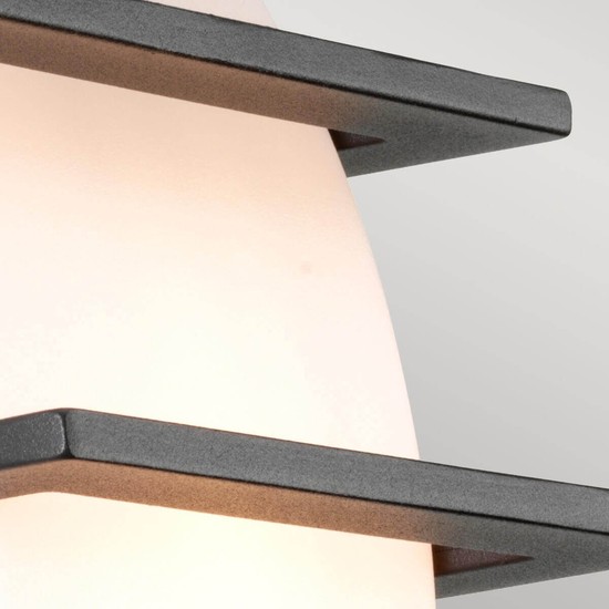 Elstead Sven Außen-Wandleuchte E27 35cm Graphit IP65