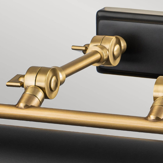 Elstead Winchfield Bilderleuchte E14 4-fach Gealtertes Messing Messing Antik