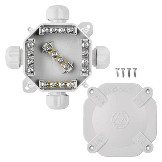 Emos Abzweigdose ACIDUR 6455-11P Aufputz A2401.1