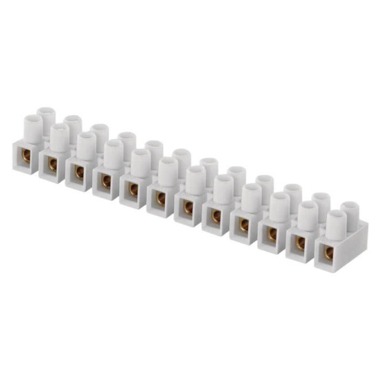 Emos Lüsterklemme 12-fach 1-4mm² 32A Weiß A4005