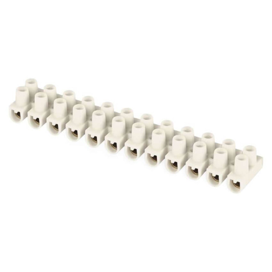 Emos Lüsterklemme 12-fach 2,5-4mm² 32A PP Weiß A4101