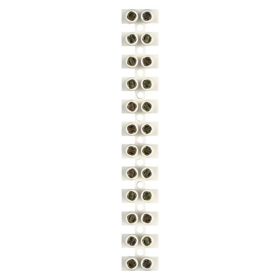 Emos Lüsterklemme 12-fach 4-6mm² 41A PP Weiß A4102