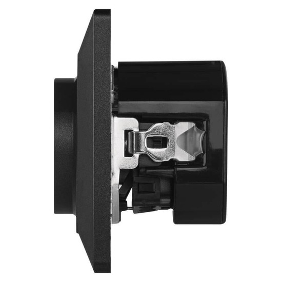 Emos Steckdose mit USB 2,1A 16A Anthrazit A6000.3