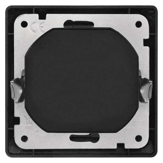 Emos Steckdose mit USB 2,1A 16A Anthrazit A6000.3