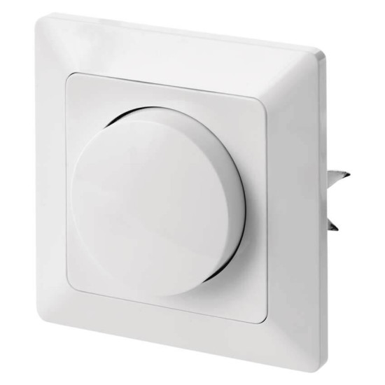 Emos Installationszubehör Dimmer für LED 3-100W Weiß glänzend A6003.0