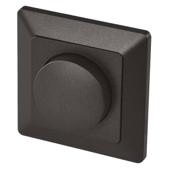 Emos Installationszubehör Dimmer für LED 3-100W Anthrazit A6003.1