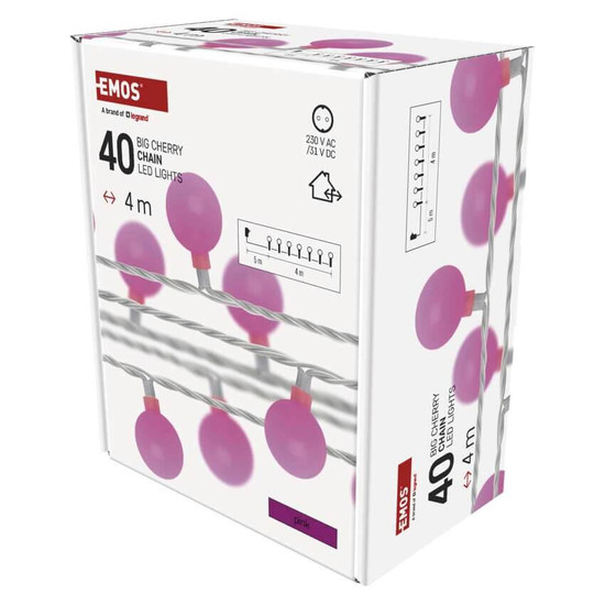 Emos LED Lichterkette 3,6W IP44 D5AP01