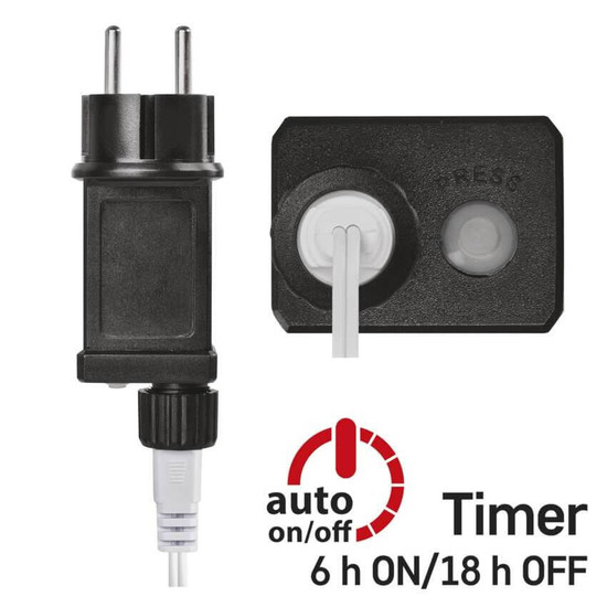 Emos LED Lichterkette 3,6W IP44 D5AP01