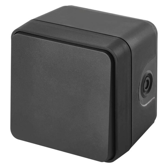 Emos Schalter Cyklone Wechselschalter IP55 Grau D730422
