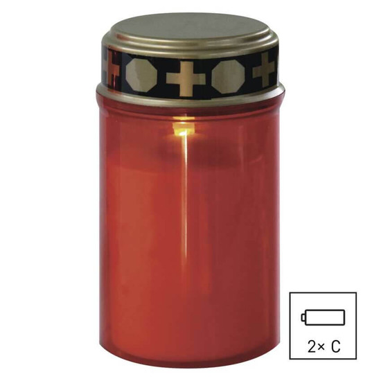 Emos LED Dekoleuchte 0,02W warmweiss Bewegungsmelder IP44 DCCV20