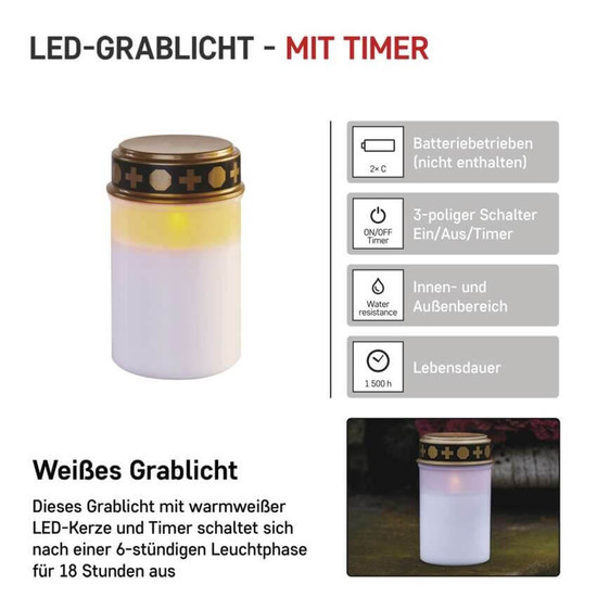 Emos LED Dekoleuchte 0,02W IP44 DCCV21