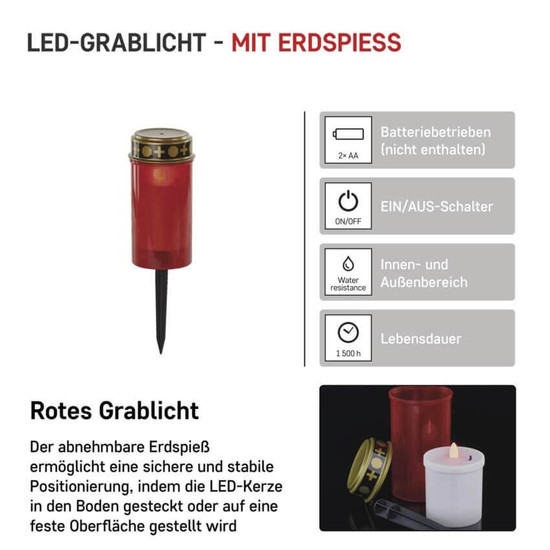 Emos LED Dekoleuchte 0,06W IP44 DCCV22