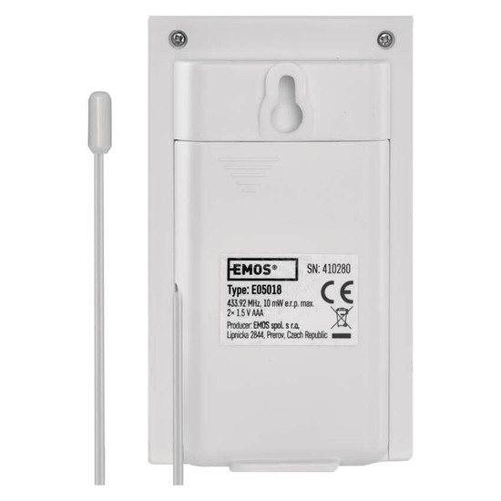 Emos Funksensor für AOK-5018B u.a. 433MHz 25m E05018