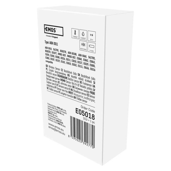 Emos Funksensor für AOK-5018B u.a. 433MHz 25m E05018