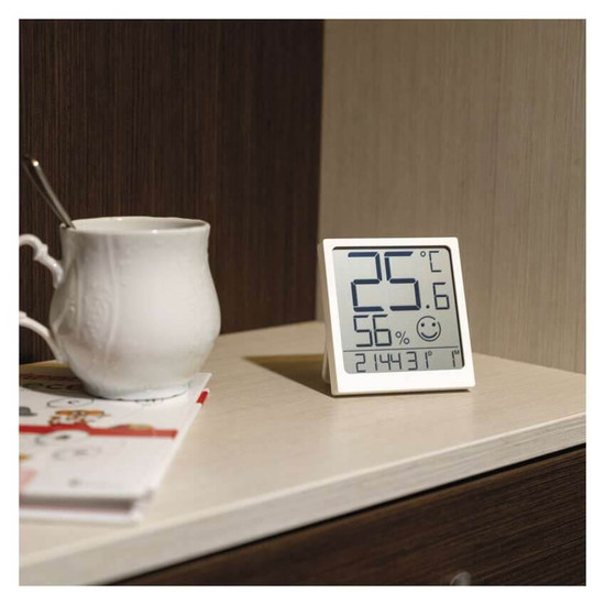 Emos Digitales Thermometer mit Hygrometer und Datum E0522