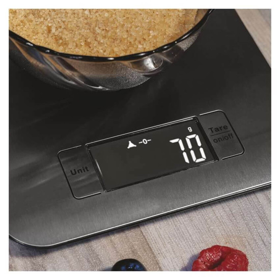 Emos Küchenwaage 5kg 1g Edelstahl Silber EV012