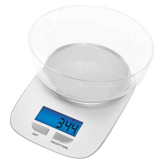 Emos Küchenwaage 5kg 1g ABS Weiß EV016