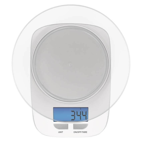 Emos Küchenwaage 5kg 1g ABS Weiß EV016