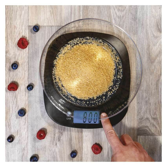 Emos Küchenwaage 5kg 1g ABS Schwarz EV025