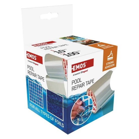 Emos Reparaturband für Schwimmbecken 100mm 1m Transparent F6100
