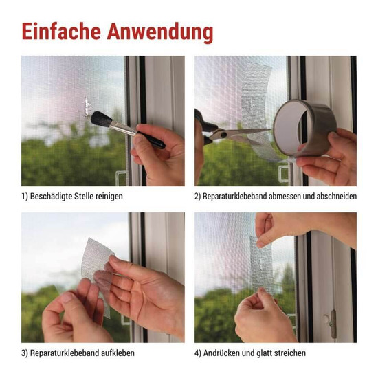 Emos Reparaturband für Insektenschutzgitter 50mm 2m F6210
