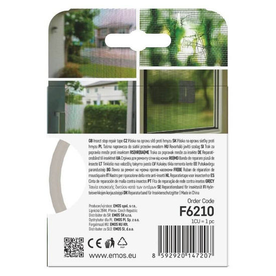 Emos Reparaturband für Insektenschutzgitter 50mm 2m F6210