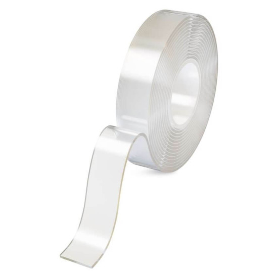Emos Doppelseitiges Klebeband NANO 30mm 3m Transparent F6300