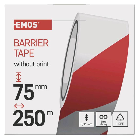 Emos Absperrband Absperrband 75mm 250m F87525