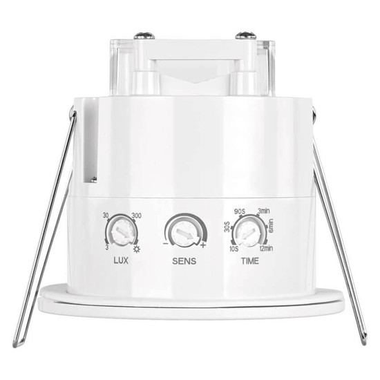 Emos Bewegungsmelder Präsenzmelder 24GHz 6m 2000W Weiß GS32111