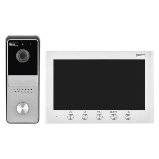 Emos Video-Türsprechanlage EM-04Z 2WIRE Set WiFi IP44 H2060